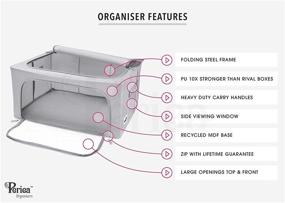 img 3 attached to Periea Collapsible Clothes Bedding Storage