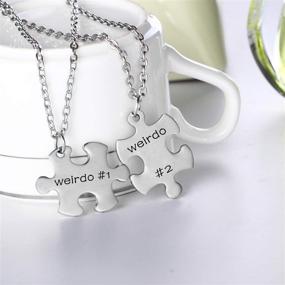 img 3 attached to Necklaces Friendship Friends Forever Necklace