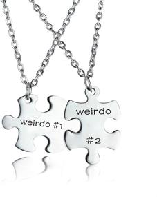 img 4 attached to Necklaces Friendship Friends Forever Necklace