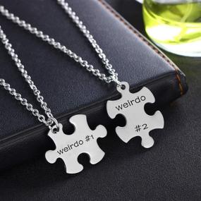 img 1 attached to Necklaces Friendship Friends Forever Necklace