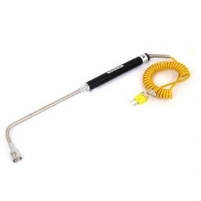 img 3 attached to 🌡️ High Temperature Thermocouple Probe -50 to 500℃, K Type Sensor, Right Angle Surface, 1 Piece