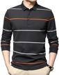 womleys casual striped cotton collared men's clothing for shirts logo