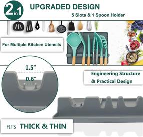 img 2 attached to 🔥 Premium Silicone Heat Resistant Dishwasher: Food Grade & Multipurpose