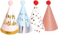 🎉 fun-filled unisex style2 happy birthday party supplies: perfect for children's party events! logo