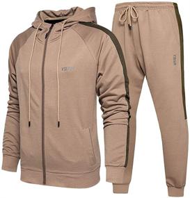 img 4 attached to 🏃 Ultimate Performance: Lavnis Men's Casual Tracksuit for Running, Jogging and Sports