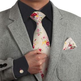 img 2 attached to 💼 Dapper Boys' Jewelry: Dan Smith Fashion Necktie Cufflinks for Stylish Cuff Links