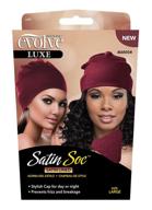 💆 гладкий социальный трафарет sleek evolve satin maroon large: идеальный аксессуар для волос для стиля и комфорта логотип