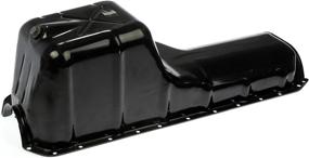 img 2 attached to 🔧 Dorman 264-239 Black Oil Pan: Top Quality Replacement for Optimal Performance