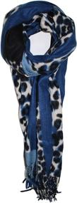 img 3 attached to 🧣 Stylish Ted Jack Cashmere Camouflage Women's Winter Accessories: Stay Warm in Fashion!