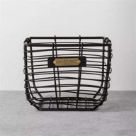 hearth hand magnolia storage basket logo