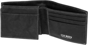 img 2 attached to Steve Madden Leather Capacity Attached Men's Accessories for Wallets, Card Cases & Money Organizers