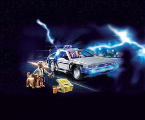img 3 attached to PLAYMOBIL® 70317 PLAYMOBIL Future Delorean