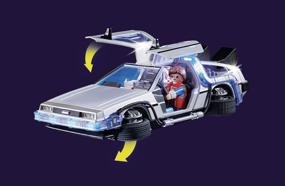 img 1 attached to PLAYMOBIL® 70317 PLAYMOBIL Future Delorean