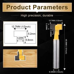 img 3 attached to T Track Keyhole Woodworking Milling Diameter