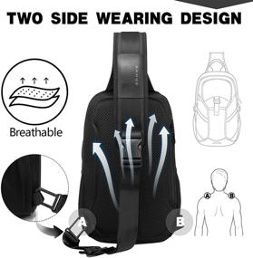 img 2 attached to JUMO CYLY Crossbody Backpack Backpacks with Water-Resistant Design