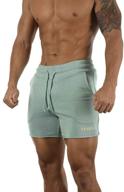 🏋️ youngla men’s bodybuilding shorts: slim fit for active comfort in the gym, ideal for squats, lunges, and weightlifting (103) logo