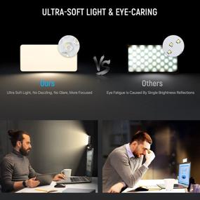 img 1 attached to 💡 Улучшенное освещение для видеоконференций: Ультра-мягкий и бережный для глаз ноутбучный свет для звонков в Zoom и удаленной работы