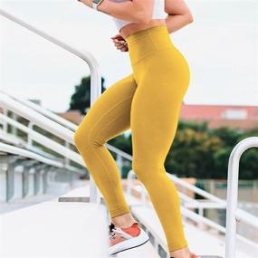 img 3 attached to 👖 NexiEpoch High Waisted Leggings for Women: No-See-Through Buttery Soft Printed Pants – Perfect for Yoga, Workout & Running