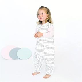 img 2 attached to 👶 Tealbee DREAMSUITS: Top Toddler and Early Walker Baby Wearable Blankets - 1.5 TOG Sleeping Sacks with Legs Ensuring Warmth for Toddlers & Babies in All Seasons - Ultra-Soft Sleepsuits (2T-3T, XLarge)