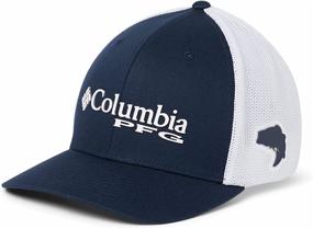 img 3 attached to 🎣 Columbia Unisex-Adult PFG Logo Mesh Ball Cap - High Crown: Perfect Breathable Headwear for Fishing Enthusiasts"