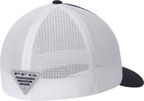 img 2 attached to 🎣 Columbia Unisex-Adult PFG Logo Mesh Ball Cap - High Crown: Perfect Breathable Headwear for Fishing Enthusiasts"