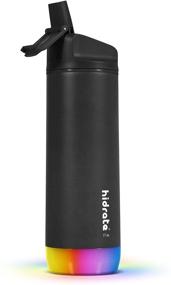 img 4 attached to Умная бутылка для воды HidrateSpark STEEL Smart Water Bottle