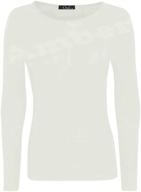 👚 loxdonz girls sleeve t shirt: stretchy and stylish tops for girls' clothing logo