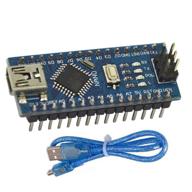 🔌 atmega328p microcontroller board with usb cable for arduino - mini nano v3.0 logo
