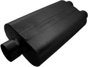 img 1 attached to 🚗 Flowmaster 9430502 50 Delta Flow Muffler - 3.00 Center IN / 2.50 Dual OUT - Moderate Sound - Black
