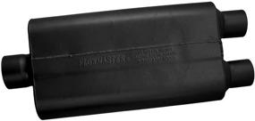 img 3 attached to 🚗 Flowmaster 9430502 50 Delta Flow Muffler - 3.00 Center IN / 2.50 Dual OUT - Moderate Sound - Black