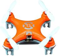 enhanced 2.4g 4ch 6 axis led rc quadcopter toy drone by cheerson cx-10 mini logo