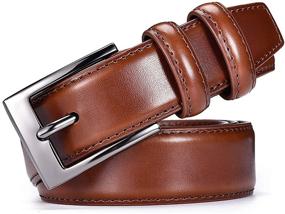 img 1 attached to 👔 DWTS Authentic Leather Classic Men's Casual Accessories