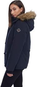 img 2 attached to Alpine North Womens Bomber Silver Women's Clothing