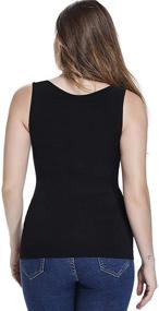 img 1 attached to Shapewear Control Seamless Slimming Camisole Women's Clothing