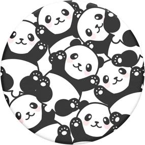 img 3 attached to 🐼 Повысьте своё сцепление и стиль с PopSockets PopGrip - Pandamonium Edition