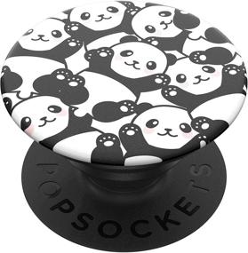 img 4 attached to 🐼 Повысьте своё сцепление и стиль с PopSockets PopGrip - Pandamonium Edition