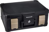 🔒 сейфы и замки honeywell - водонепроницаемый сейф-ящик с защитой от огня на 30 минут и ручкой для переноски, средний, 1103 логотип