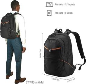 img 2 attached to 🎒 Everki Backpack‏ 17 3 Inch Compact EKP129: Streamlined and Practical Solution for Your Laptop