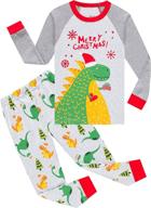 🎄 shelry christmas pajamas: premium toddler sleepwear for boys' clothing, sleepwear, and robes logo