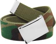 classic silver military belt x large men's accessories for belts logo