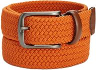 👔 webbed leather men's belts by perry ellis portfolio accessories logo