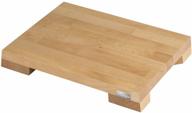 🔪 artelegno solid beech wood cutting board: luxurious italian siena collection – large size, ecofriendly, natural finish, plate insets логотип