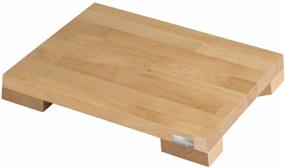 img 4 attached to 🔪 Artelegno Solid Beech Wood Cutting Board: Luxurious Italian Siena Collection – Large Size, Ecofriendly, Natural Finish, Plate Insets