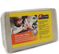 🏺 activa activ-clay self hardening: white clay - 3.3-pound package logo