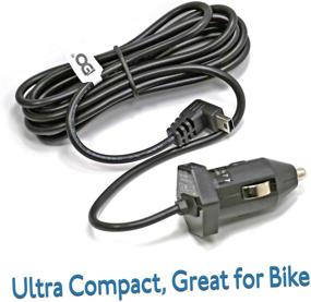 img 3 attached to EDOTech Ultra Compact Mini USB Car Charger Power Cord for Garmin Nuvi 200 200w 205w 250 255w 260w 256w 1300 1350 1370 1390 1450 40lm 42lm 50lm 55lm 57lm GPS Navigator Cable (5.5 ft)