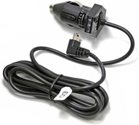 img 1 attached to Ультра компактное мини-зарядное устройство для автомобиля EDOTech с кабелем питания для навигатора Garmin Nuvi 200 200w 205w 250 255w 260w 256w 1300 1350 1370 1390 1450 40lm 42lm 50lm 55lm 57lm (длиной 5,5 фута)