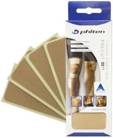 img 1 attached to ✂️ Beige Precut Phiten Titanium Tape - 15 Strips