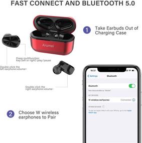 img 2 attached to Arumei Bluetooth Wireless Waterproof Headphones