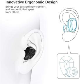 img 1 attached to Arumei Bluetooth Wireless Waterproof Headphones
