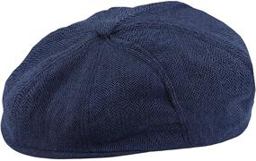 img 4 attached to 🧢 Vintage Driver Beret Hat for Baby Boys - A&J DESIGN Kids Newsboy Caps